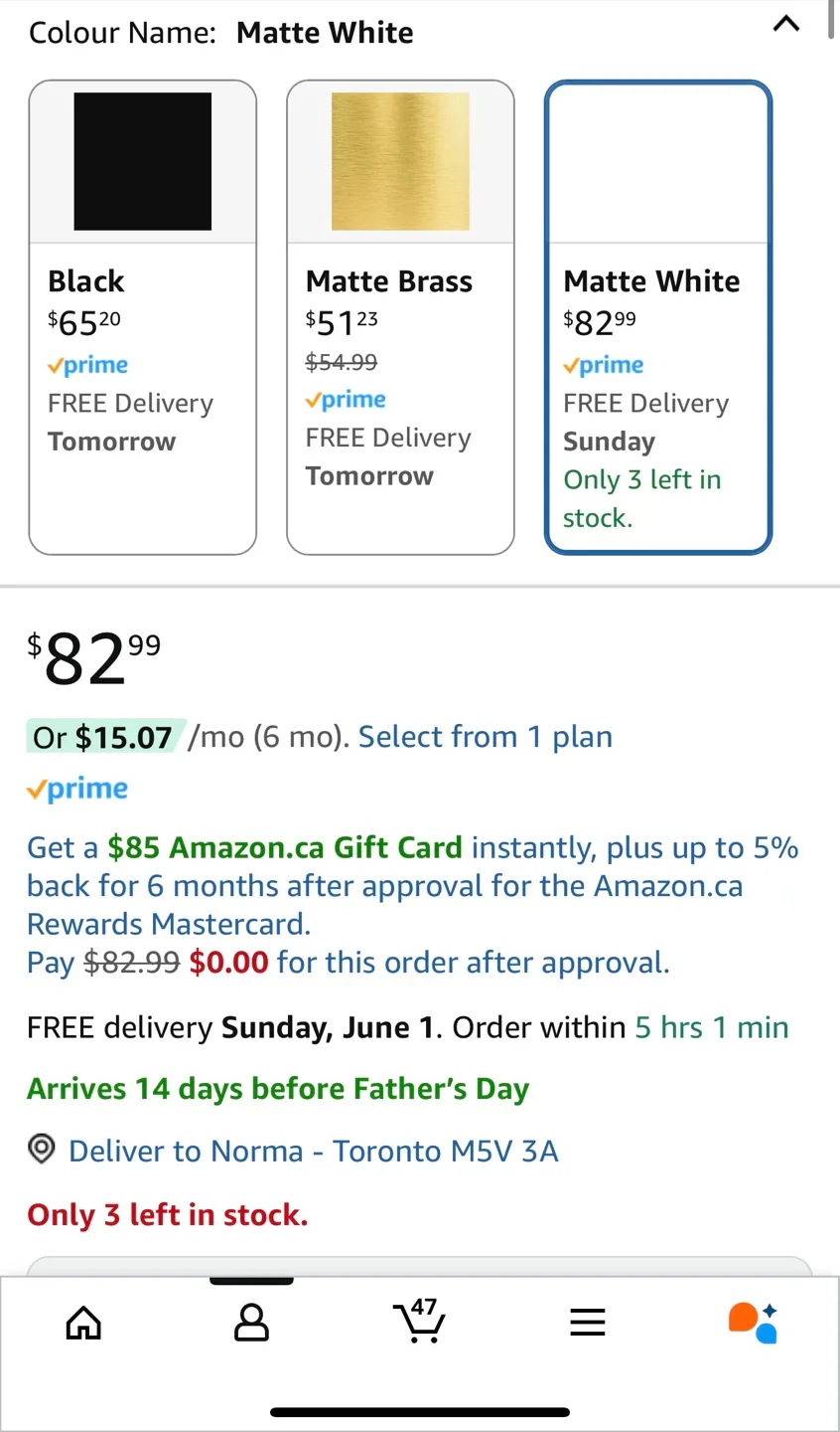 70” White Scandinavian style Floor Lamp -2 lamps- image indicator(3)