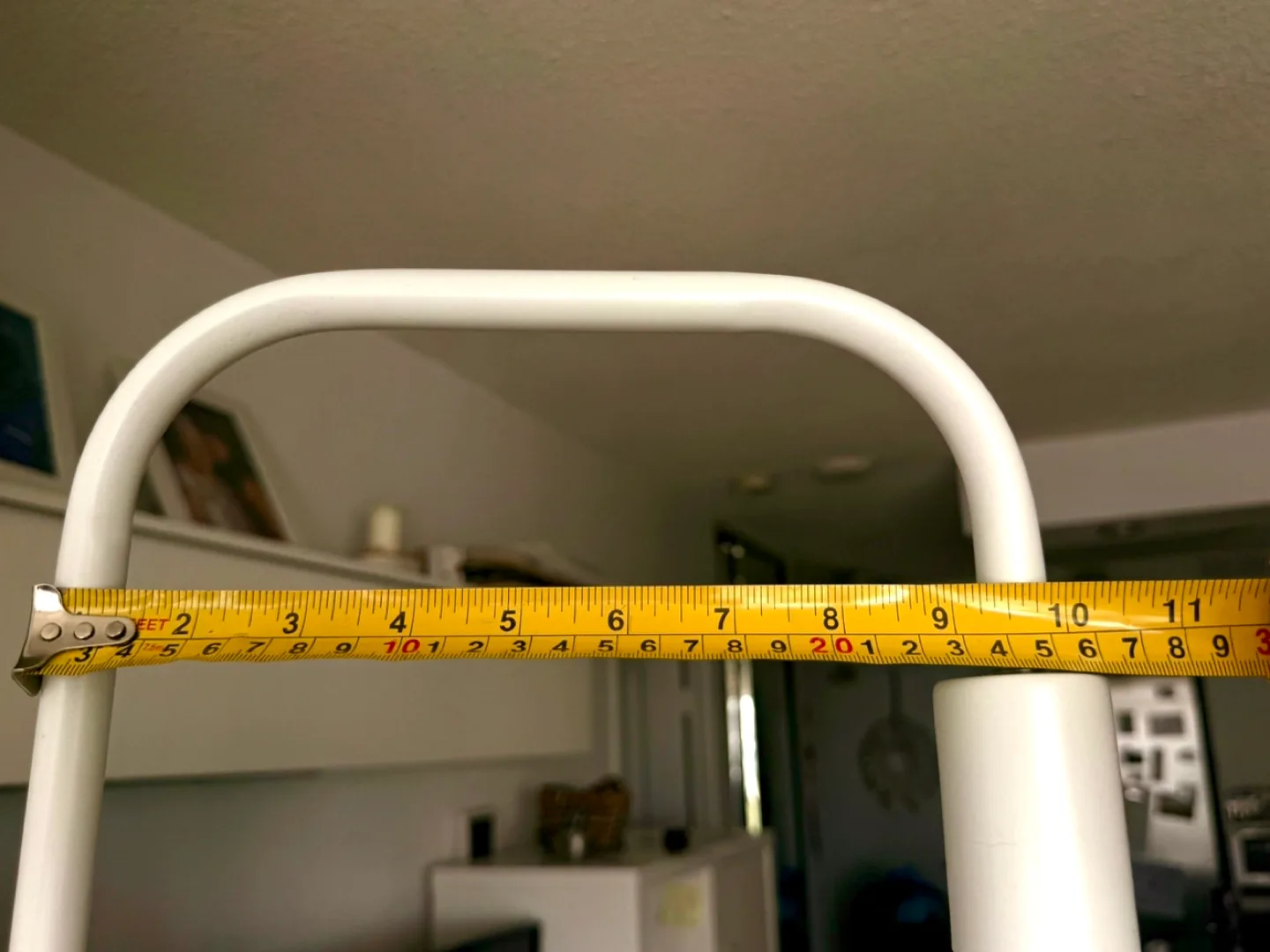 70” White Scandinavian style Floor Lamp -2 lamps- image indicator(6)