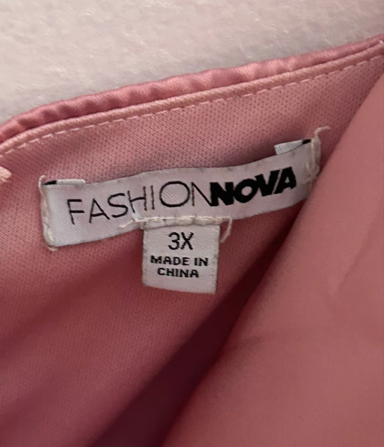 Fashion Nova Pink Dress 3XL image indicator(2)
