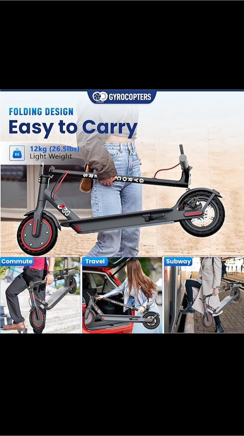 GyroCopters 330 Electric Scooter - photo 2
