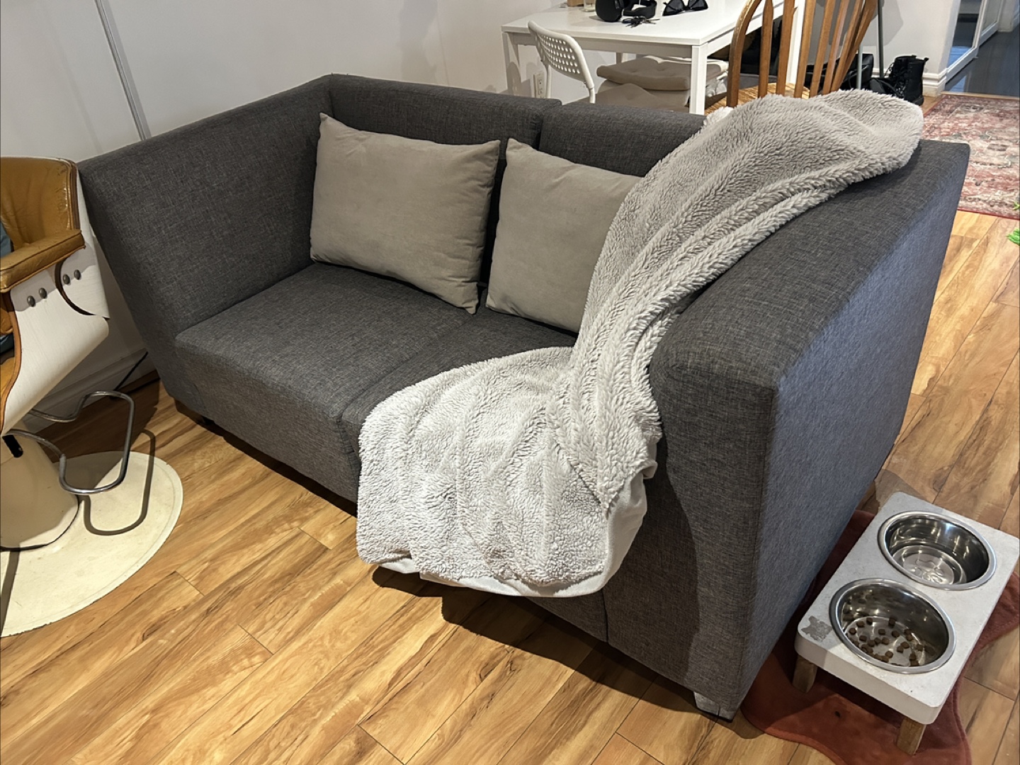 Grey Fabric Sofa
