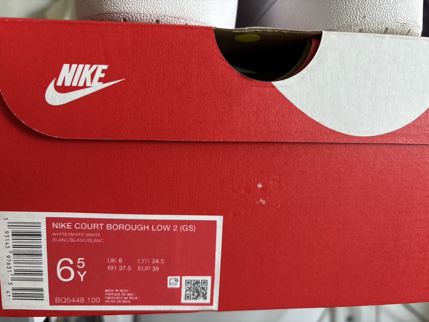 6.5Y Nike Court Borough Low 2 Sneakers - photo 3
