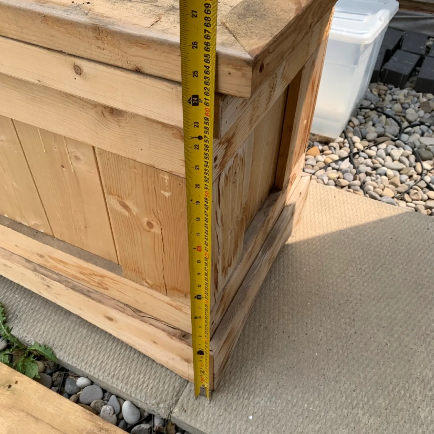 Handmade Wooden Planter Box image indicator(6)