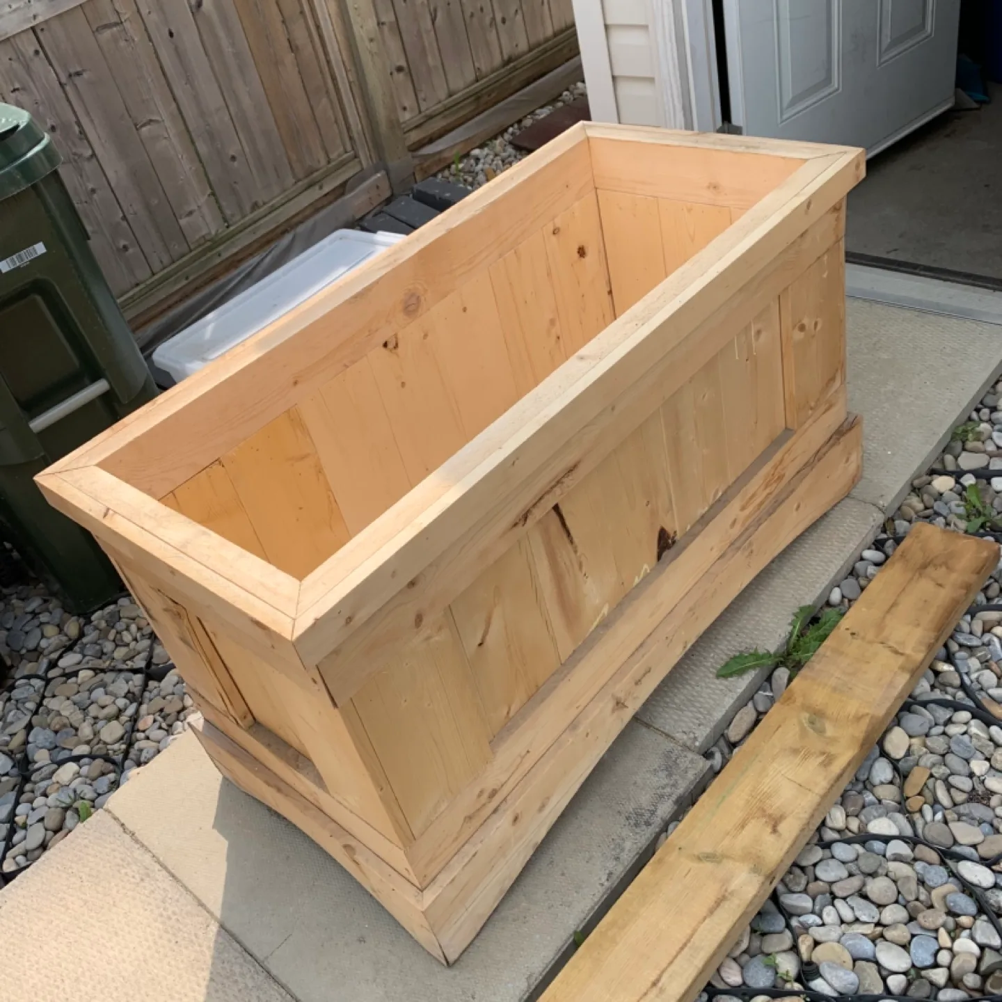 Handmade Wooden Planter Box image indicator(2)