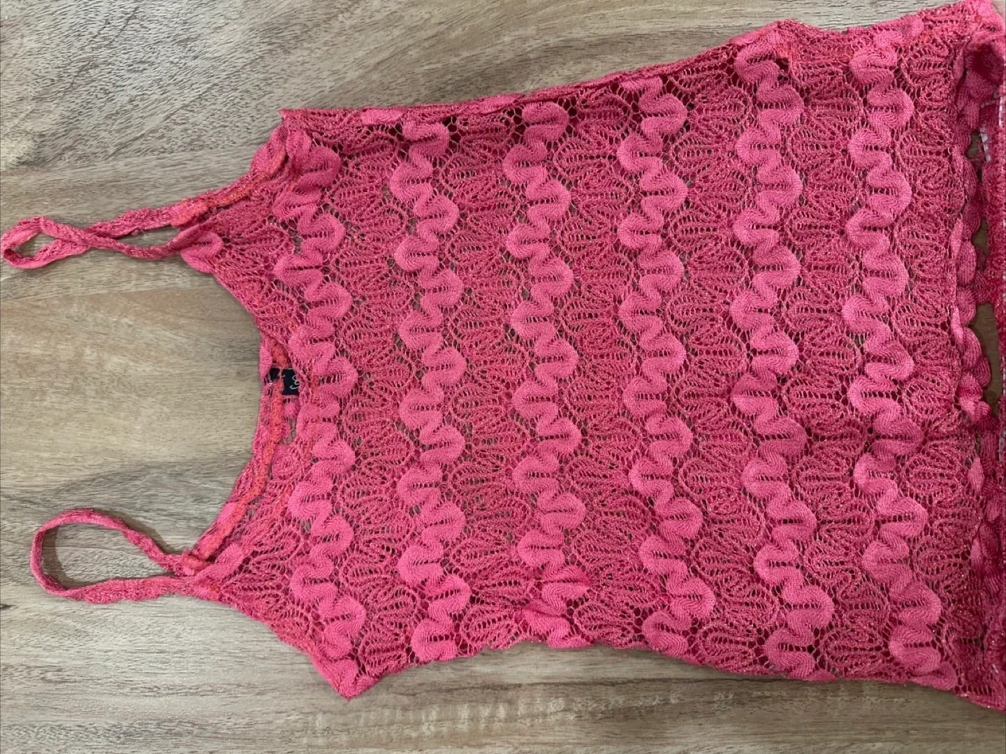 Pink lace top and skirt set image indicator(2)