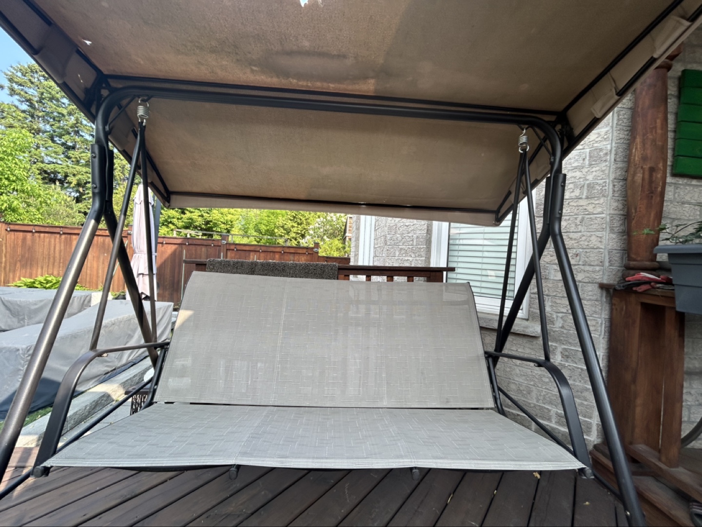 Hampton Bay Patio Swing - photo 3