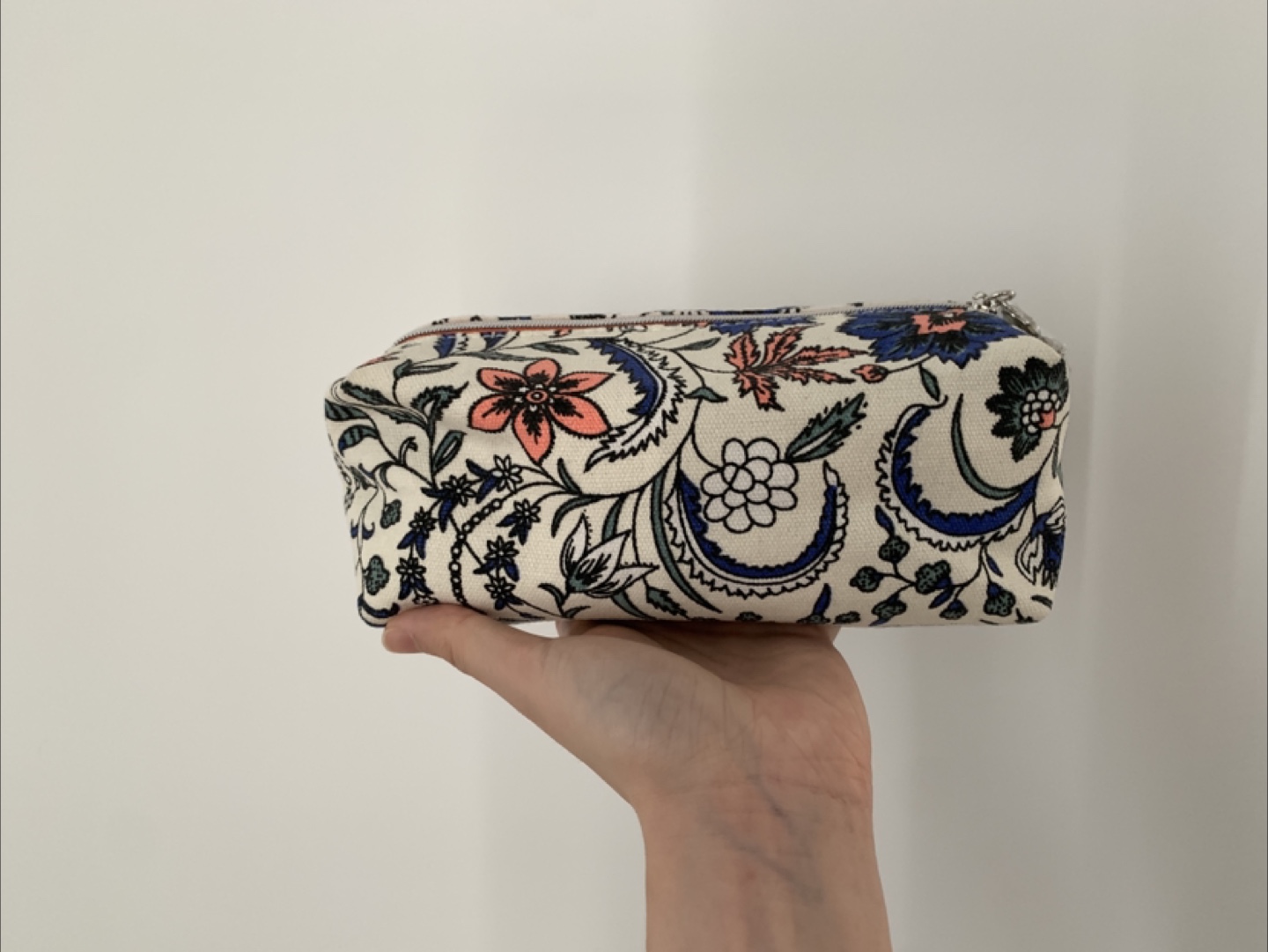 Floral Print makeup pouch