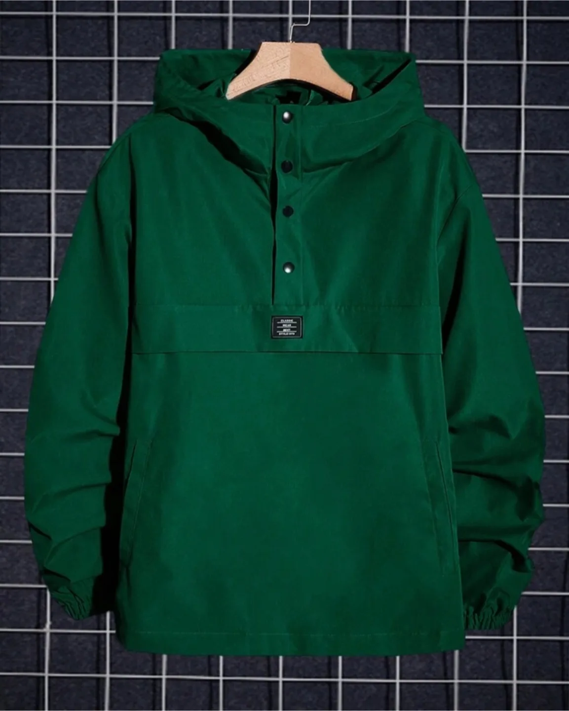 Green Hooded Jacket thumbnail