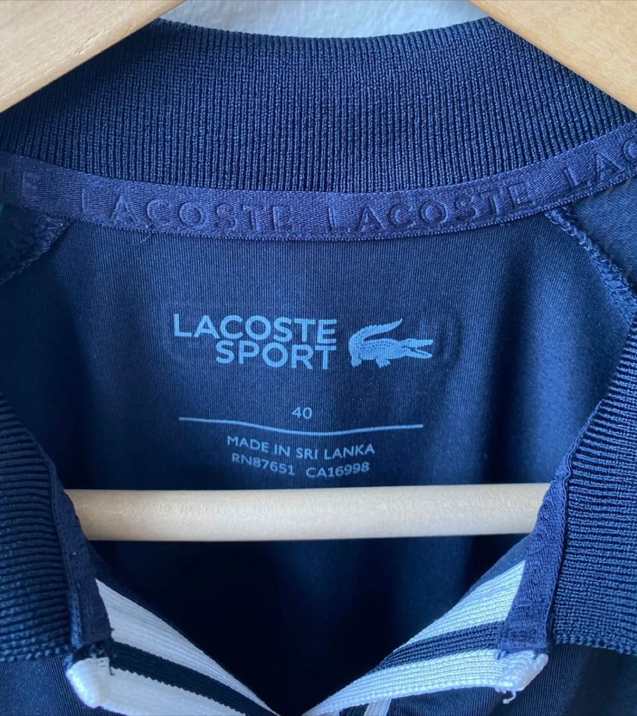 Lacoste Sport Polo Shirt, women size 40, fits US 4. 🥰 image indicator(3)