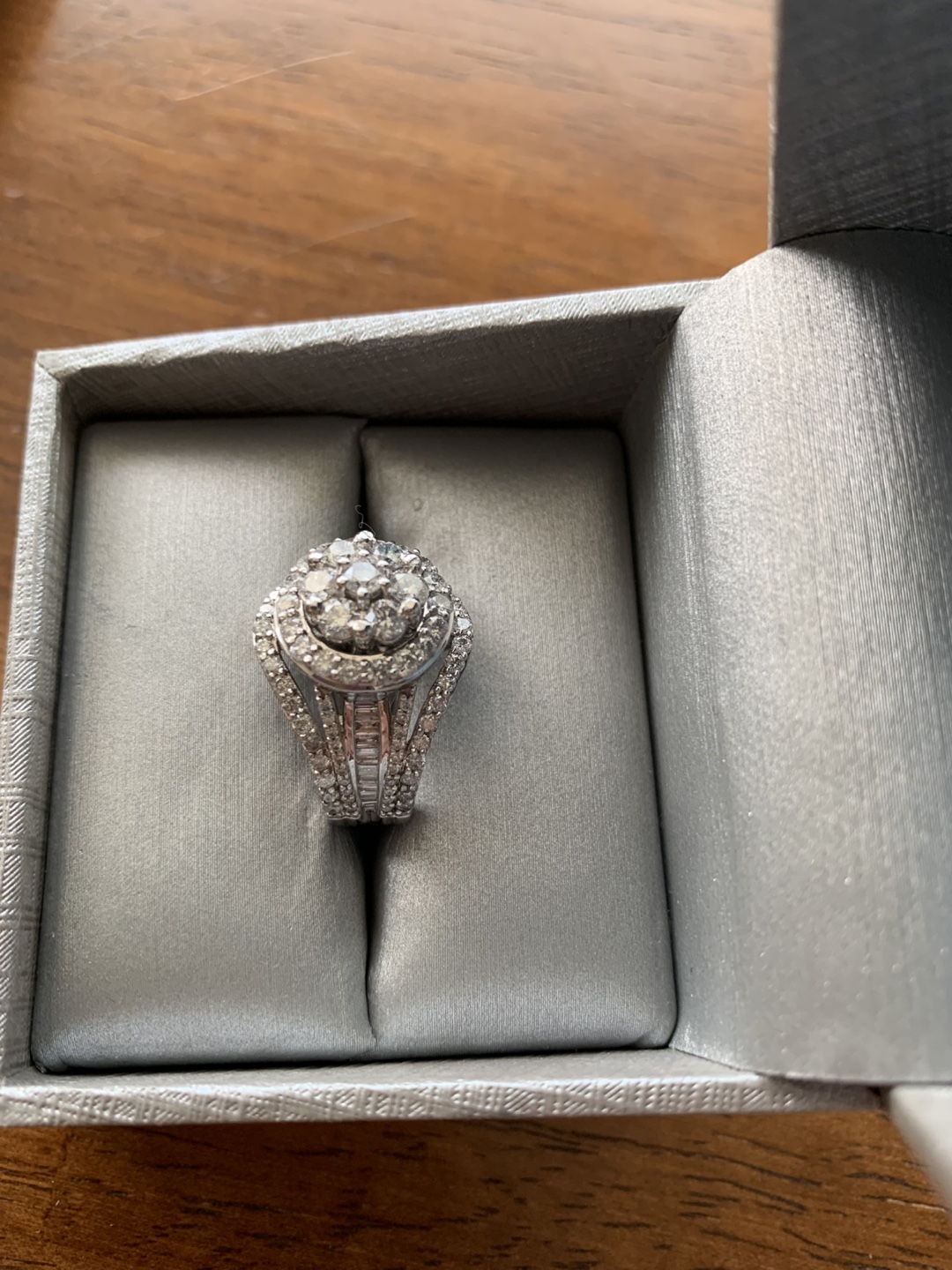 Diamond Dinner Ring - photo 2