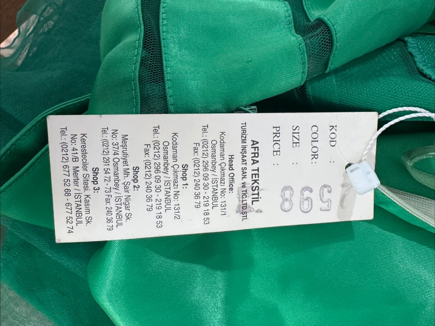 Gorgeous Green Dress image indicator(5)