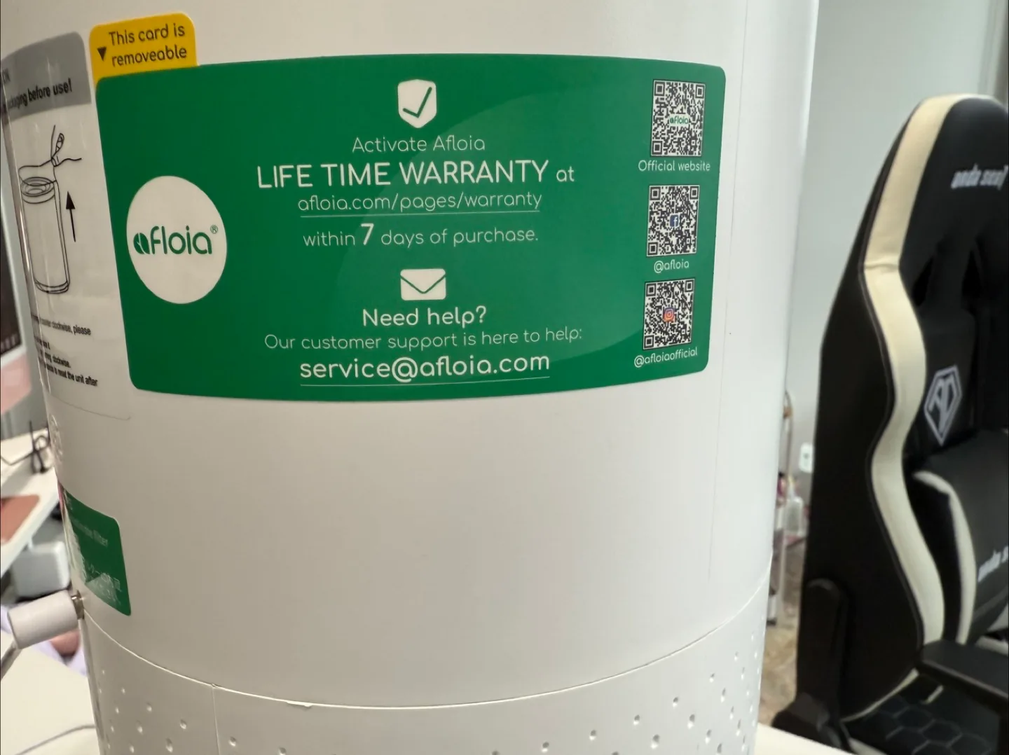 Afloia HEPA Air Purifier image indicator(3)