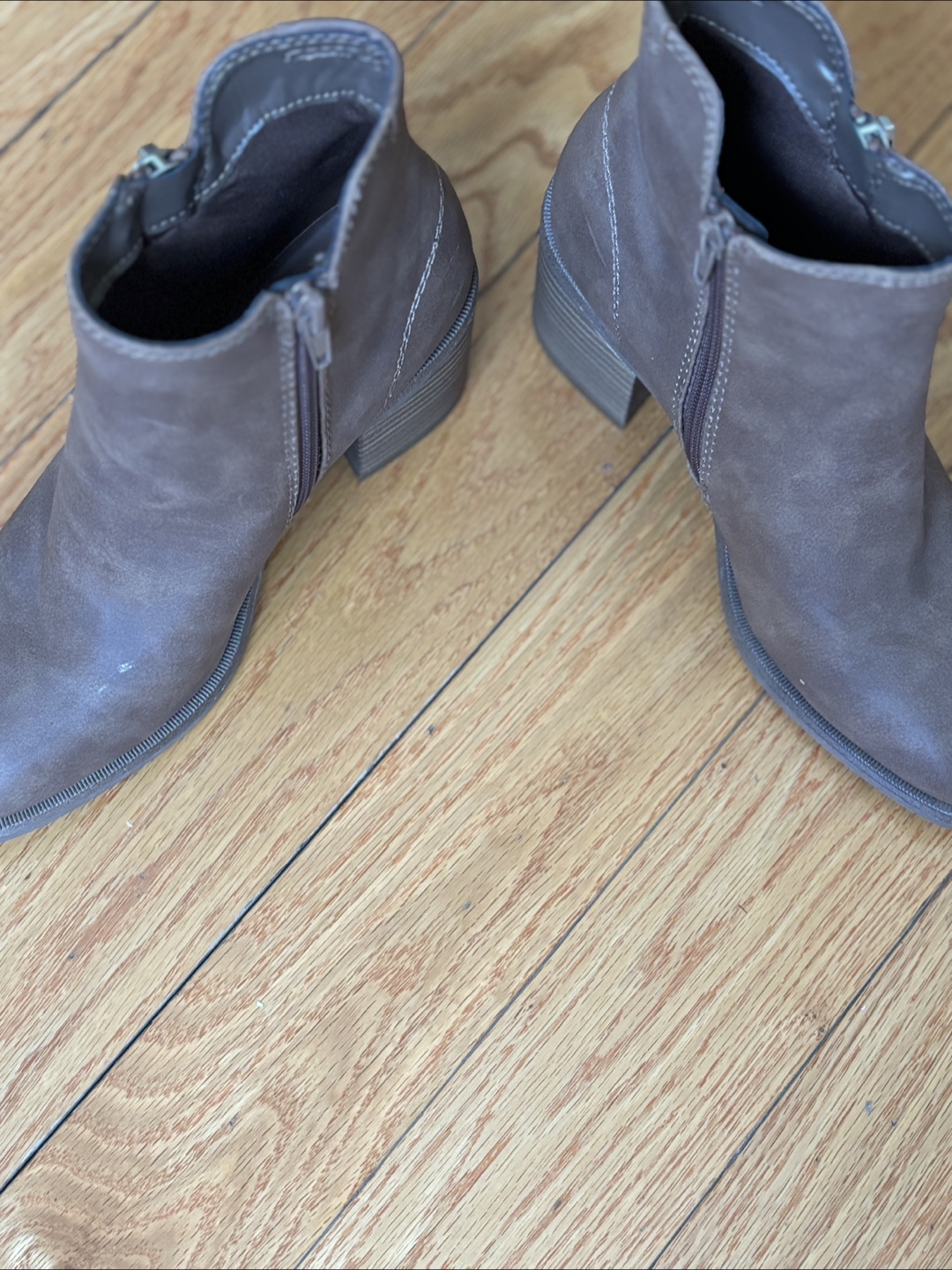Brown Ankle Boots - Size 8 - photo 3
