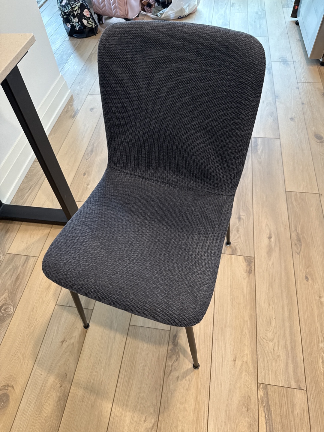 Modern blue dining chairs - photo 2