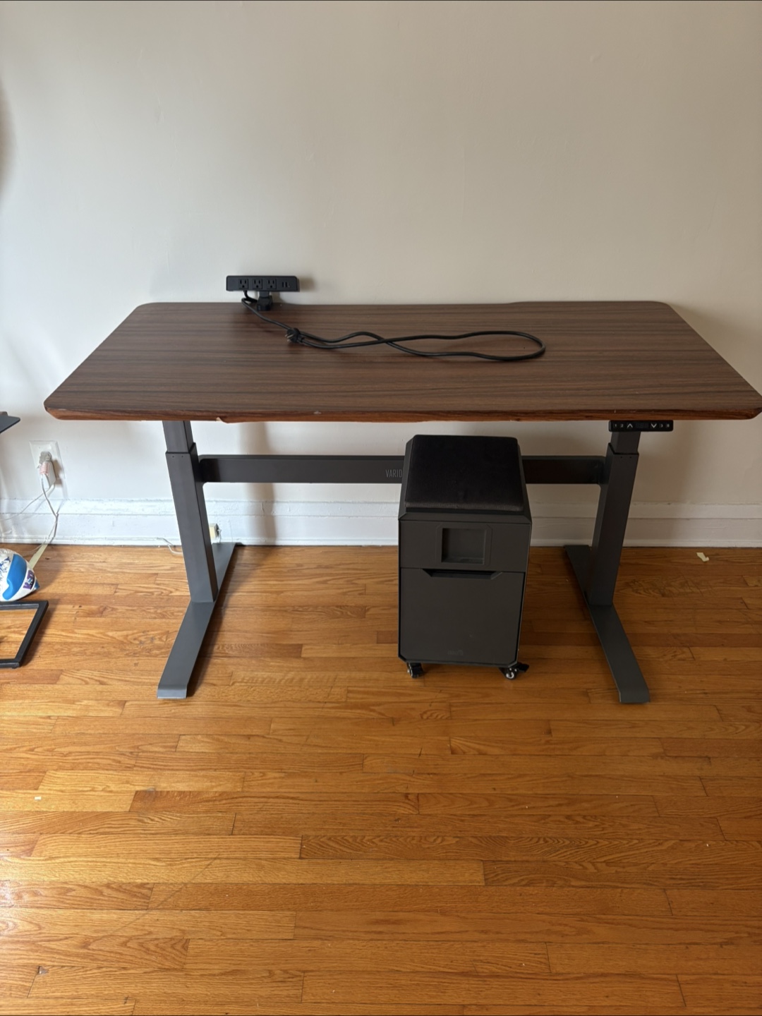 Adjustable Standing Desk and Filing Cabinet