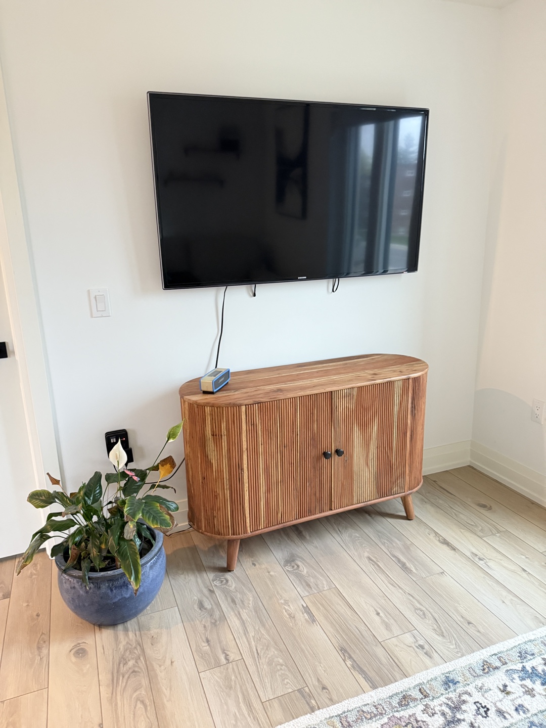 Wooden TV Console Cabinet - photo 2