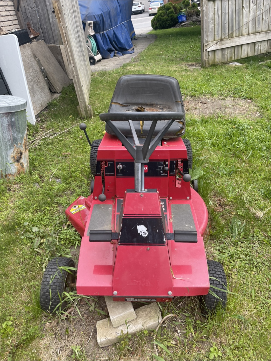 Toro Wheel Horse Ride-On Lawn Mower - photo 2