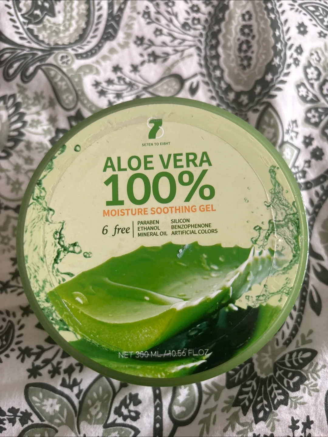 Seven to Eight Aloe Vera 100% Moisture Soothing Gel thumbnail