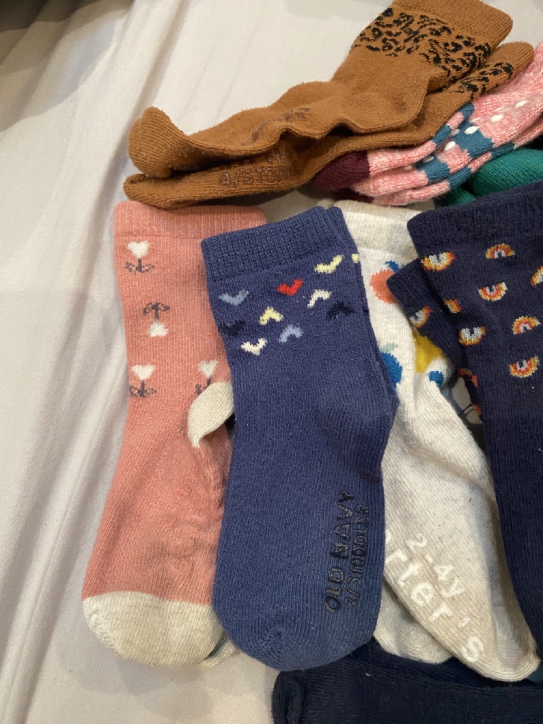 Toddler girls socks size 2-4 years old. - photo 3