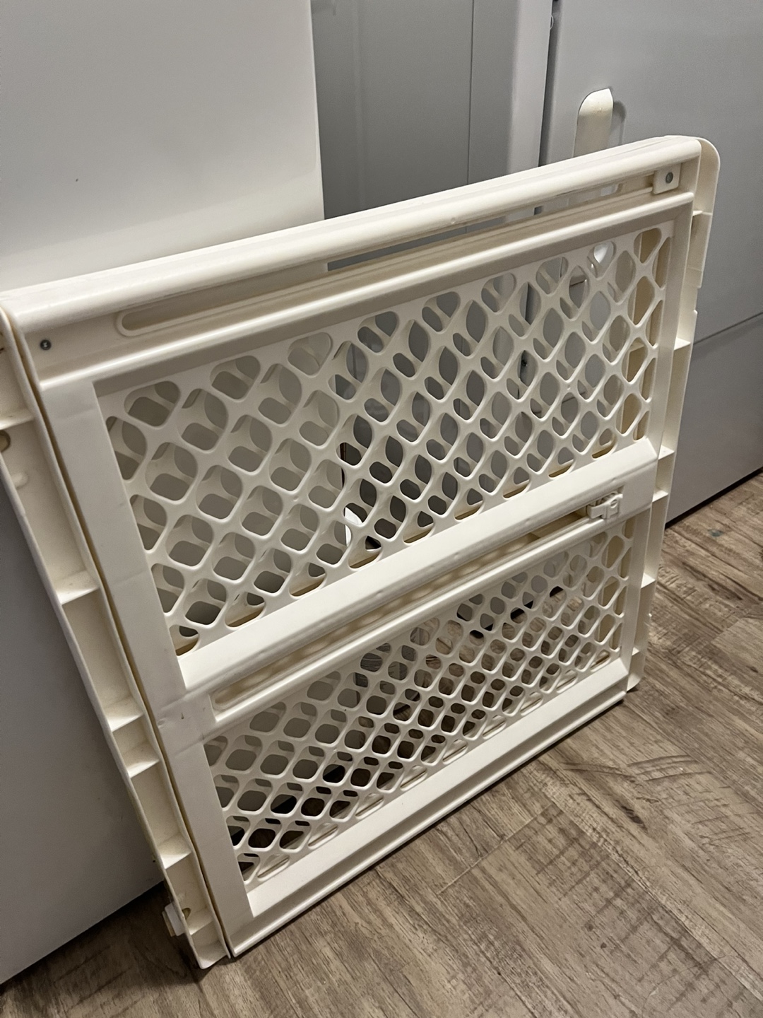 White Baby Safety Gate