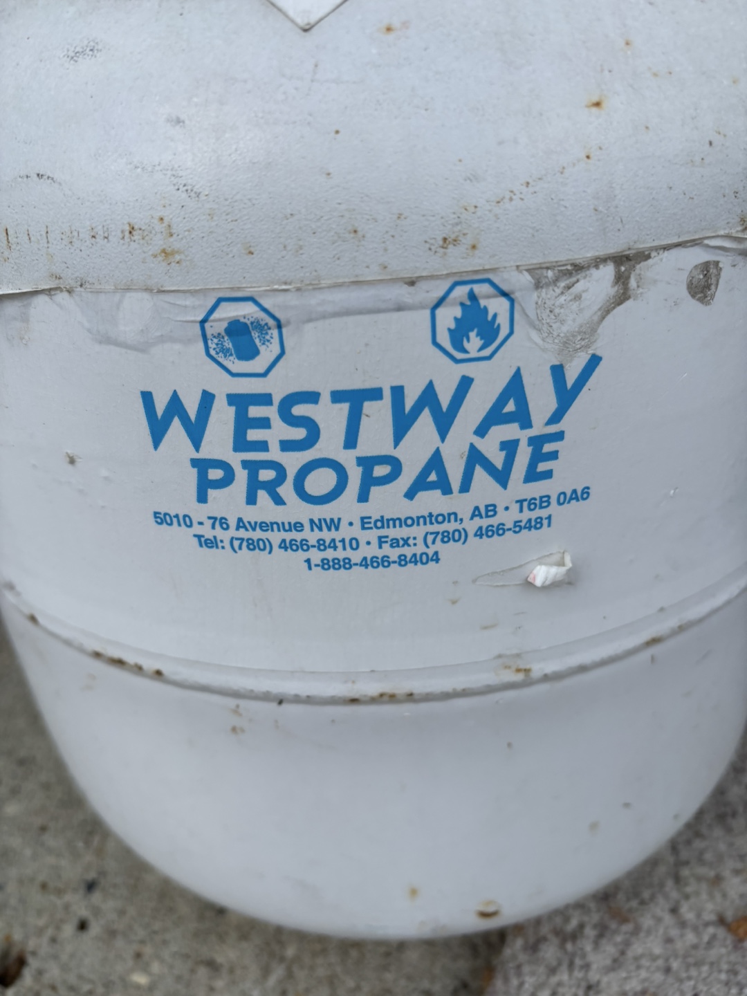 Propane Tank expired - photo 2