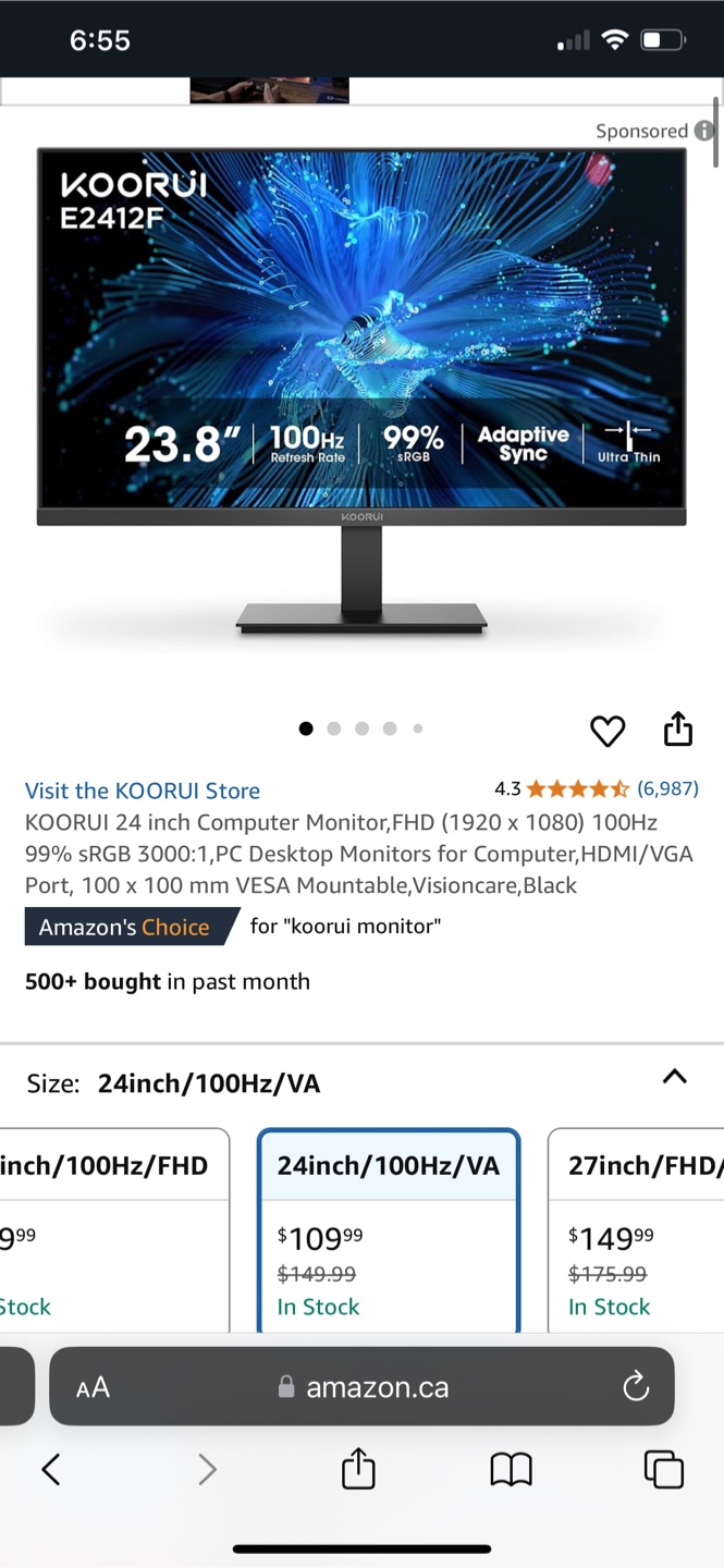 Large Computer Monitor - photo 2