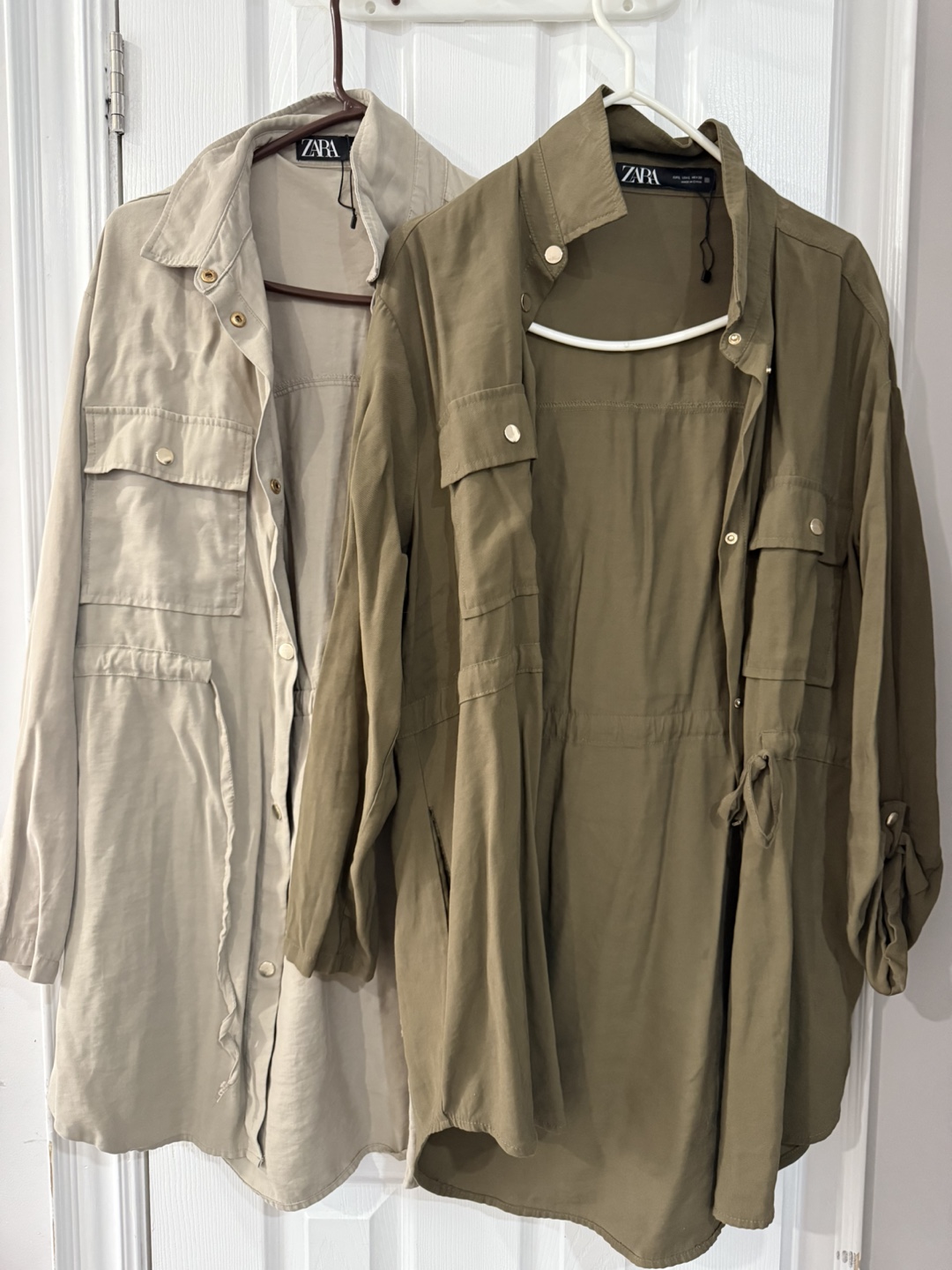 Zara Utility Jackets - Size Medium
