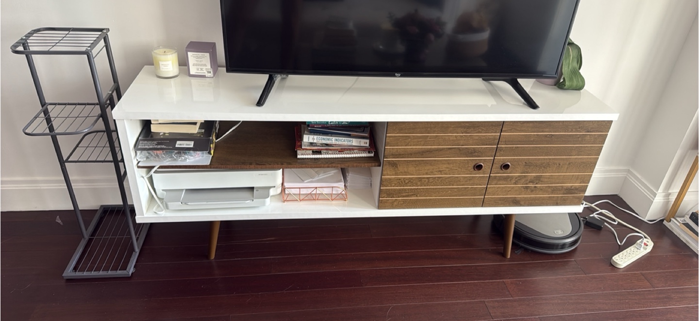 Modern TV Stand with Storage - photo 2