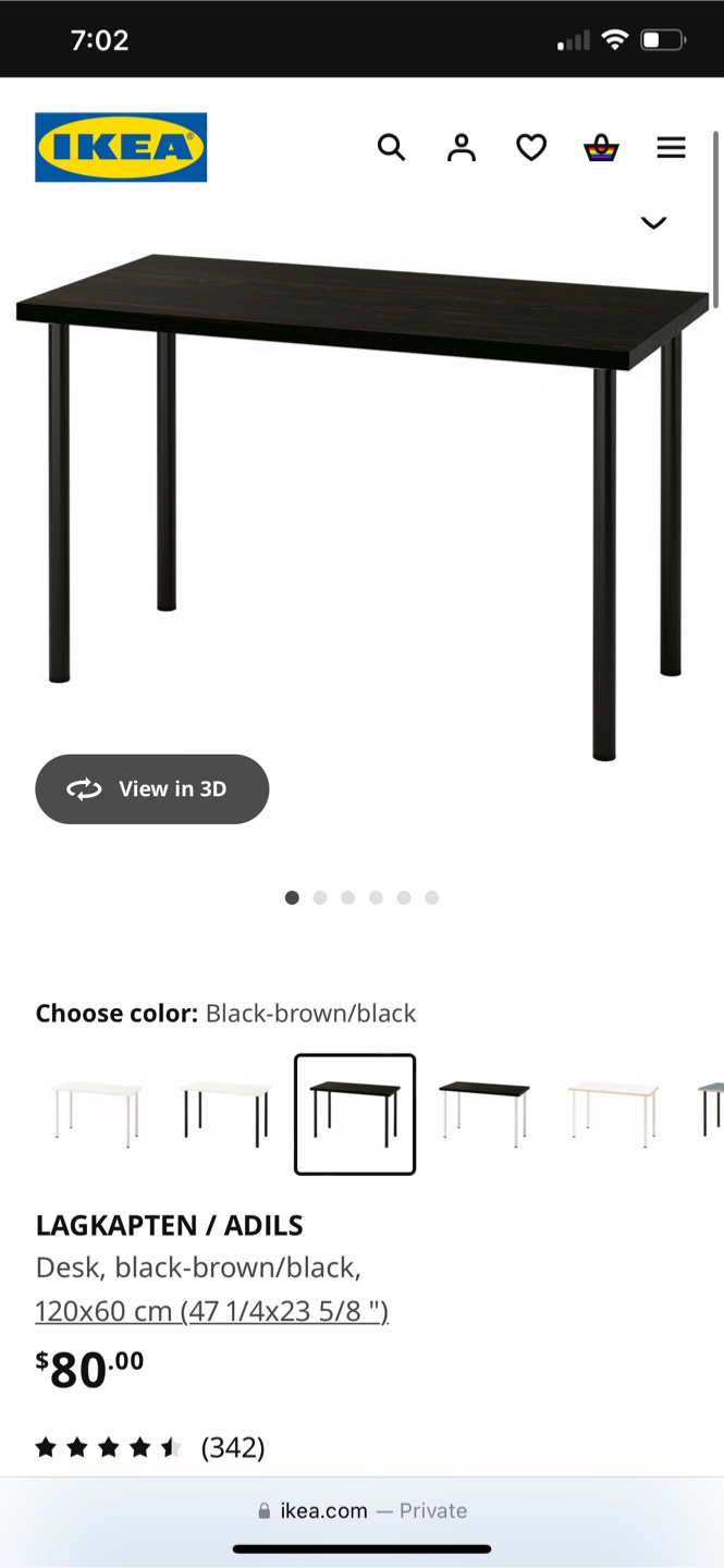 IKEA Lagkapten / Adils Desk - photo 2