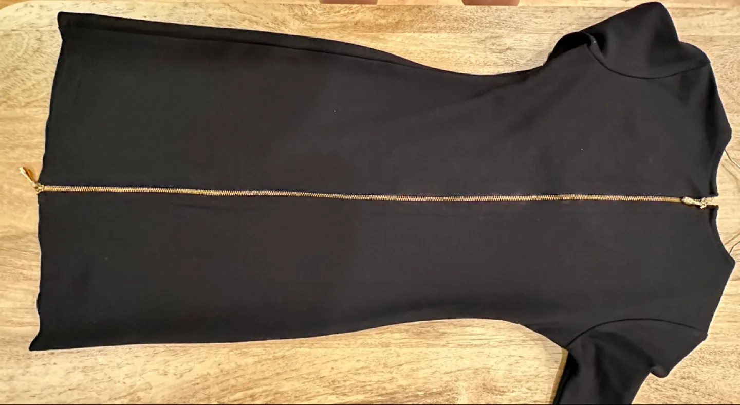 Black Dress with Gold Studs image indicator(6)