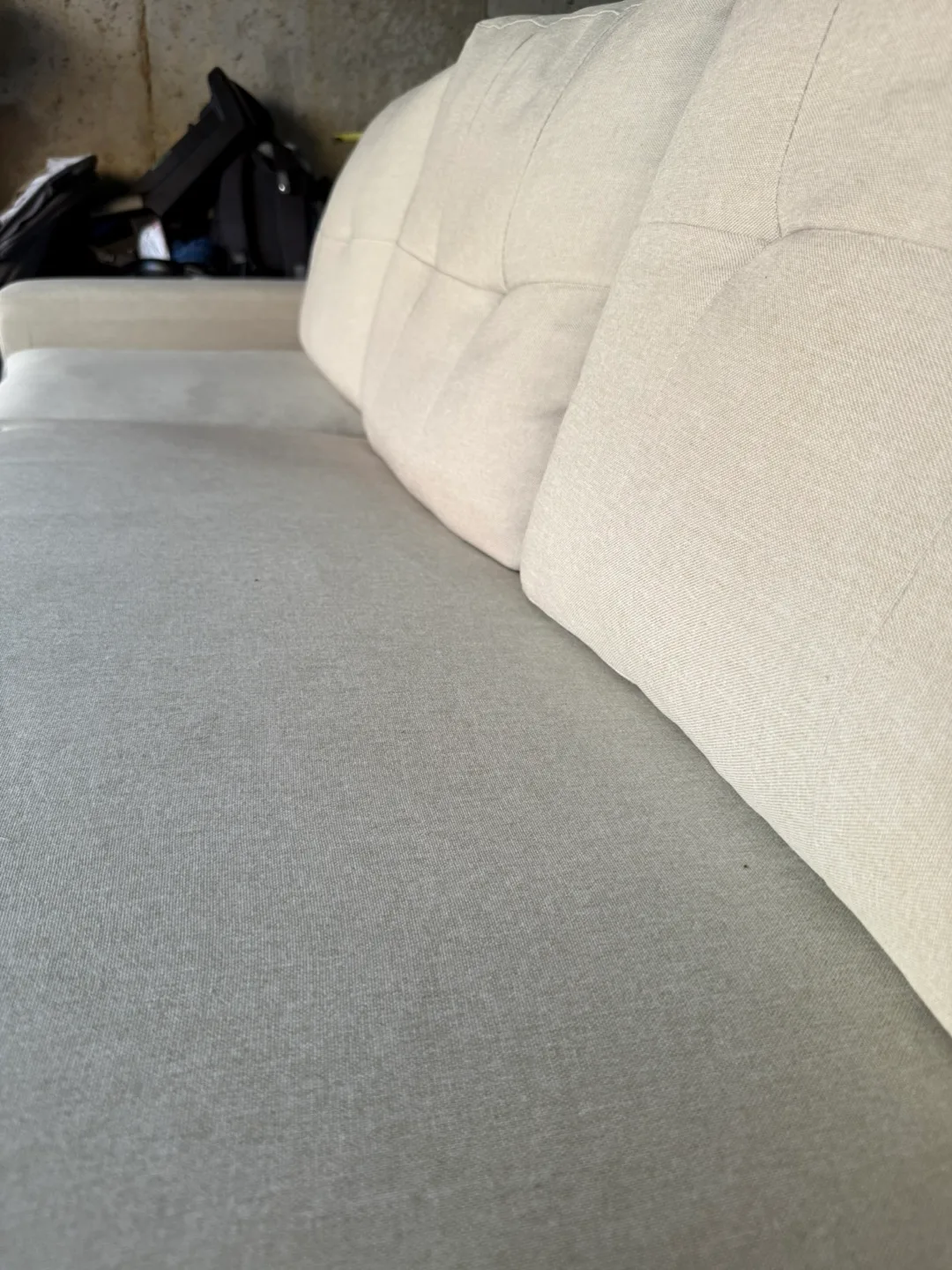 Beige Sectional Sofa with Ottoman image indicator(6)