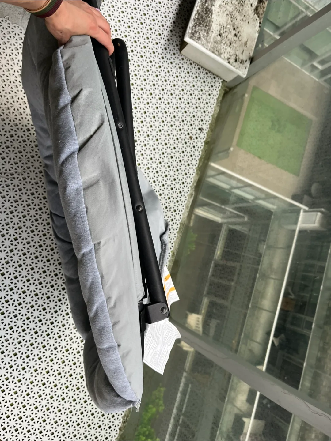 2 Folding Grey Moon Chairs image indicator(3)