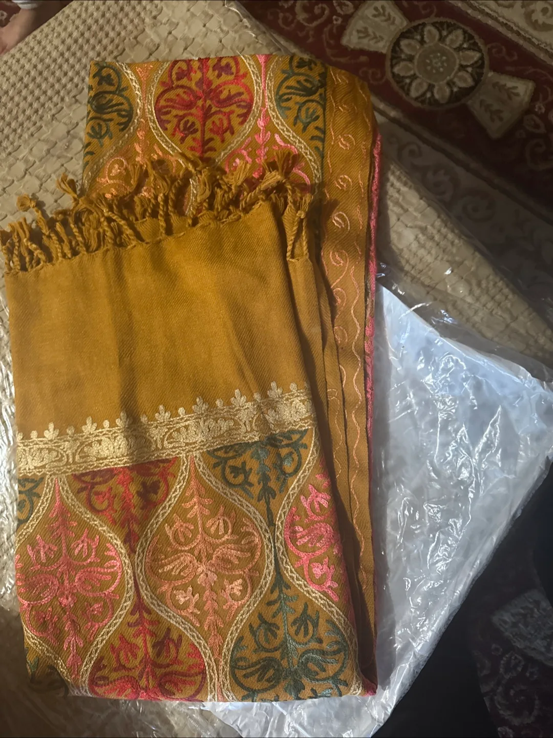 Embroidered Scarf thumbnail