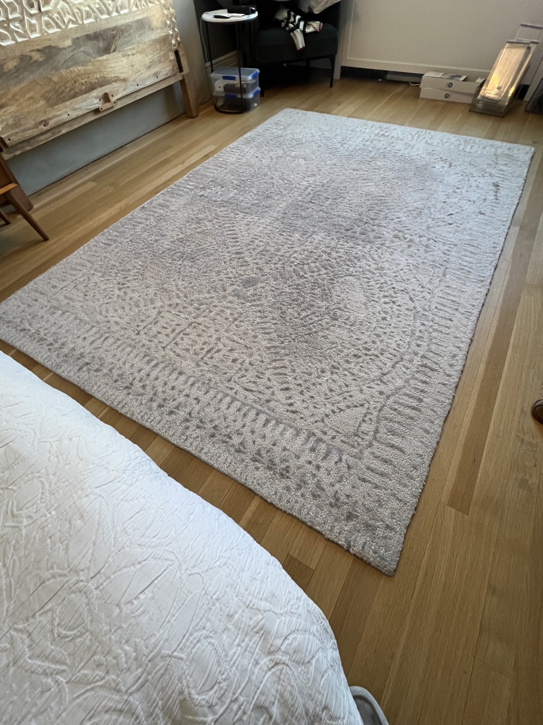 6’ x 9’ “Maze” rug from West Elm - photo 3