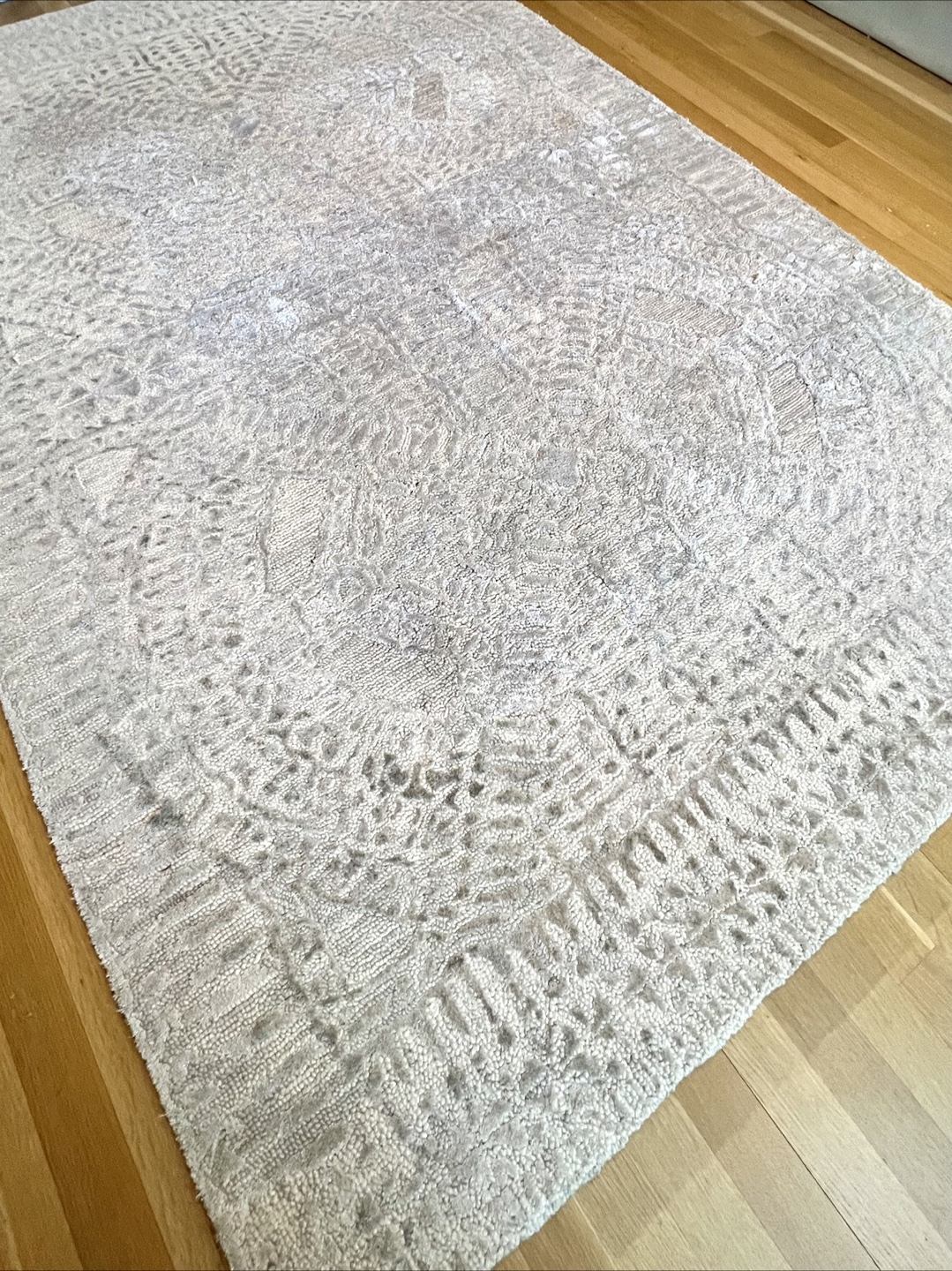 6’ x 9’ “Maze” rug from West Elm - photo 2