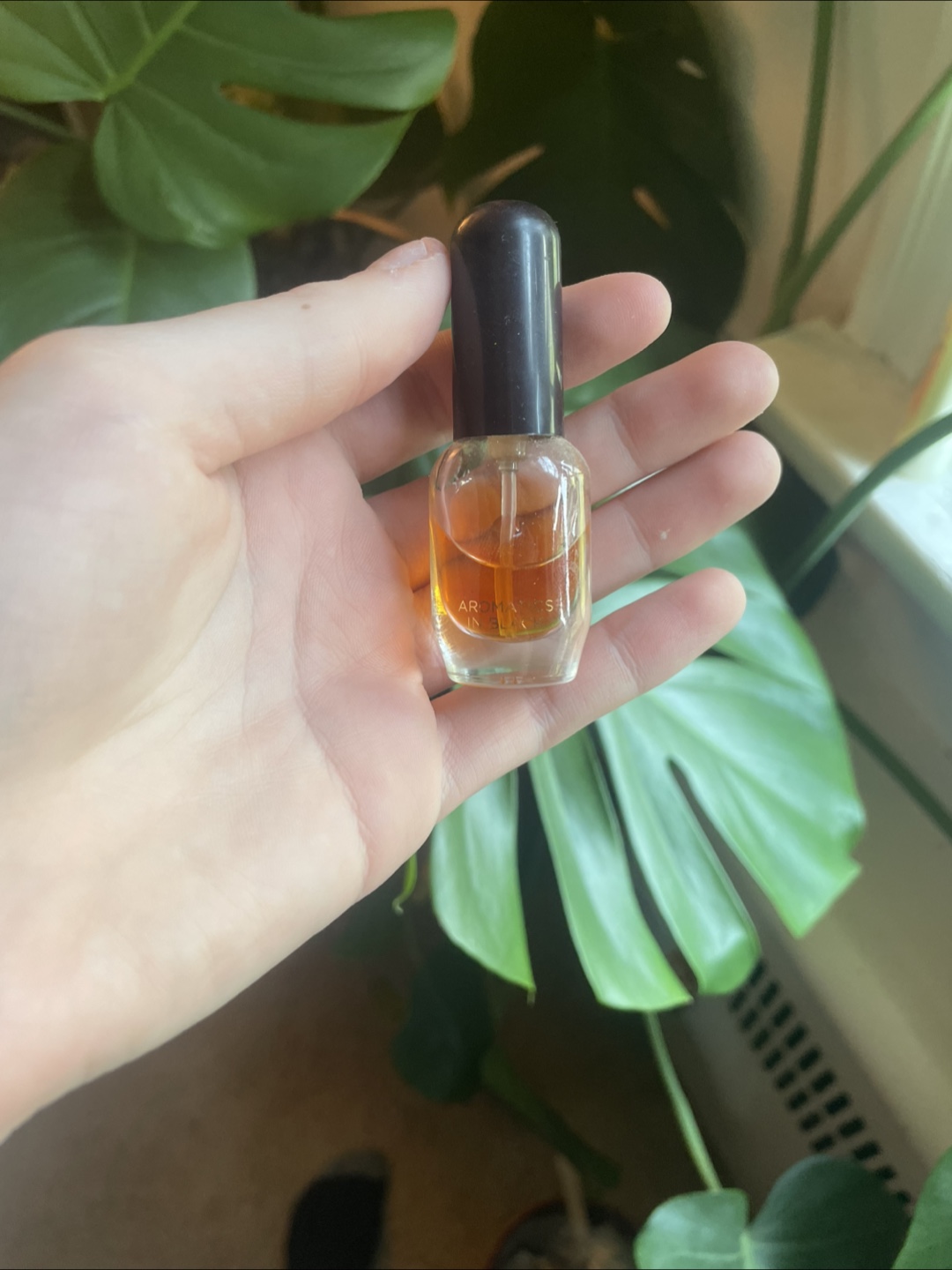 Clinique perfume (aromatics in black)
