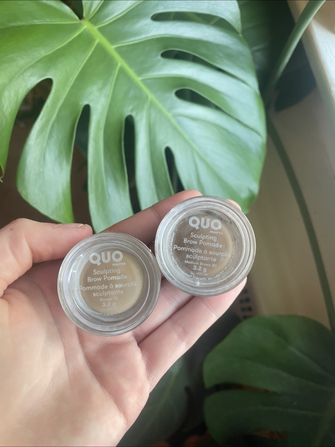 Quo Blonde and Brown eyebrow gel