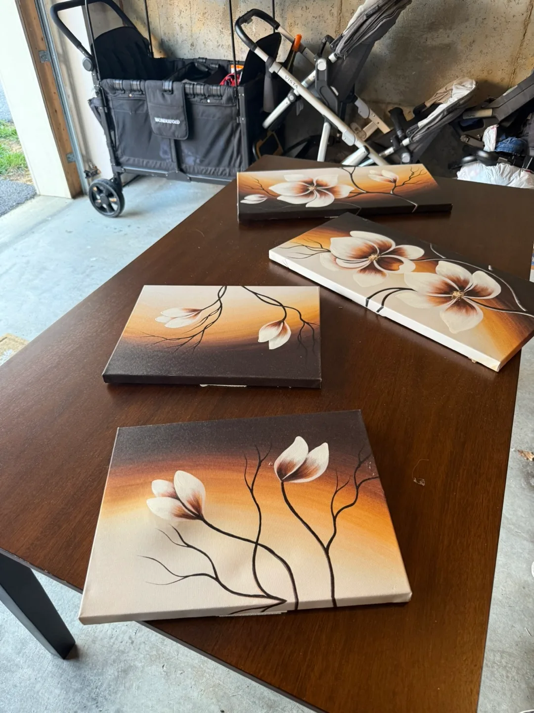 Floral Paintings Set of 4 image indicator(2)