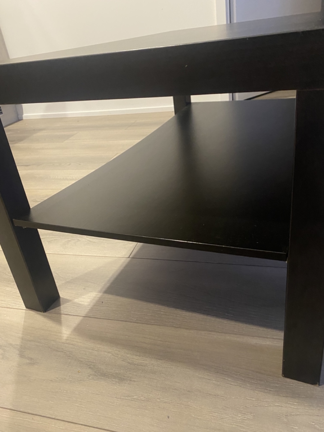 IKEA Black Coffee Table - photo 2