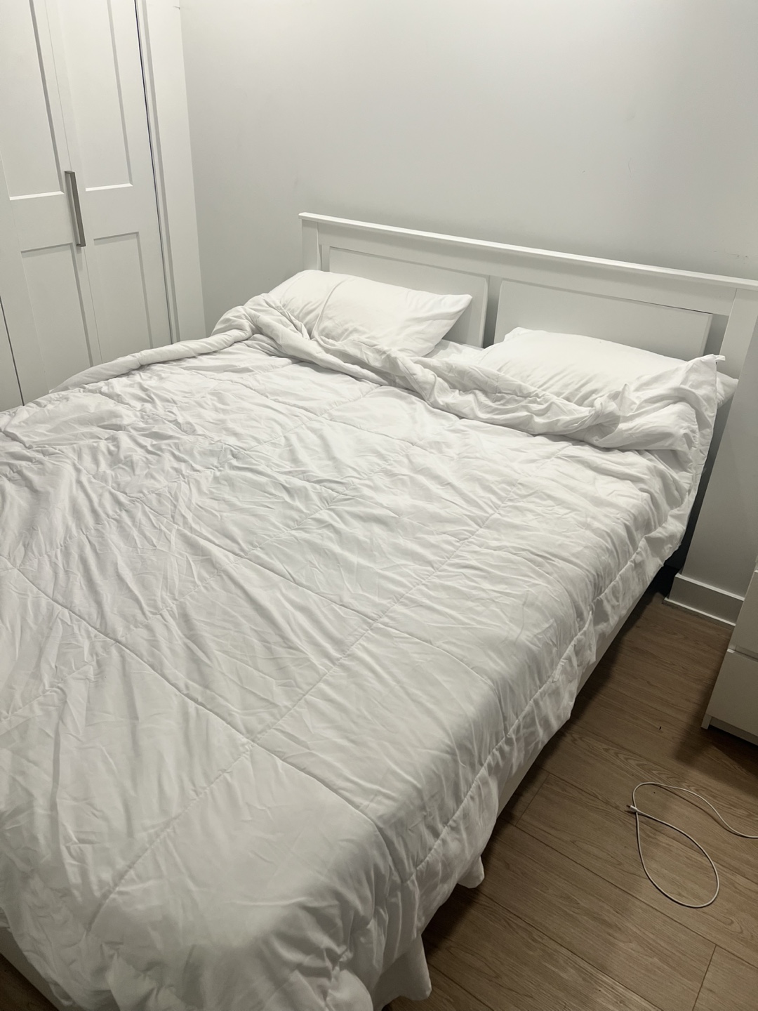 Queen Bed Frame with Storage Drawers - photo 3