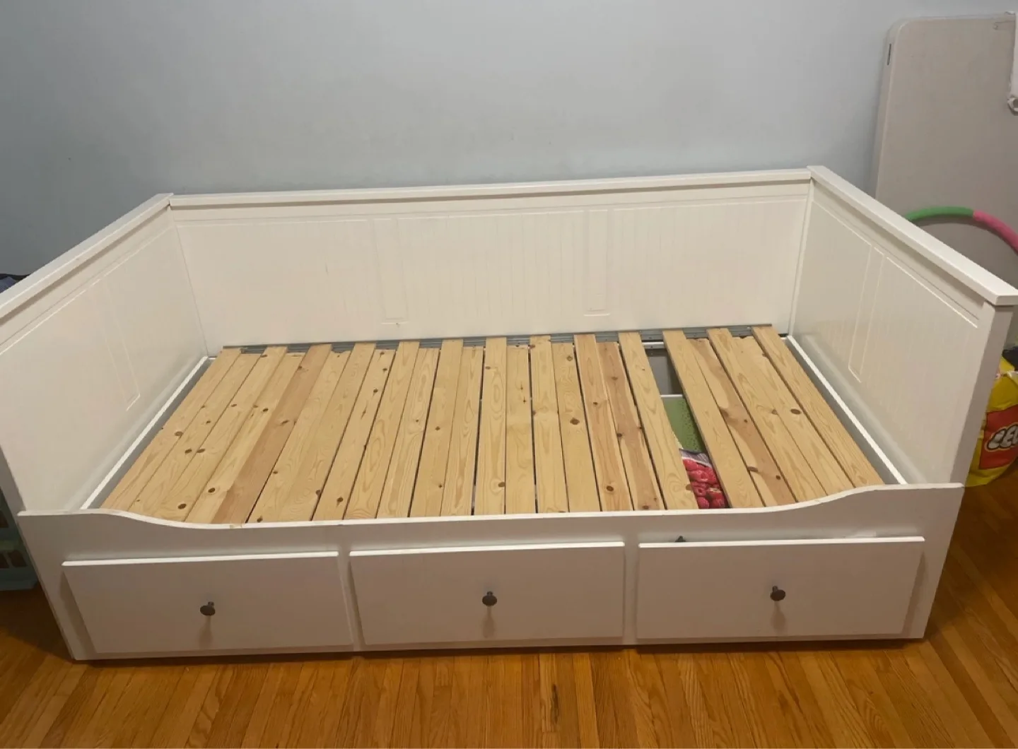 Ikea White Daybed with Storage Drawers image indicator(2)