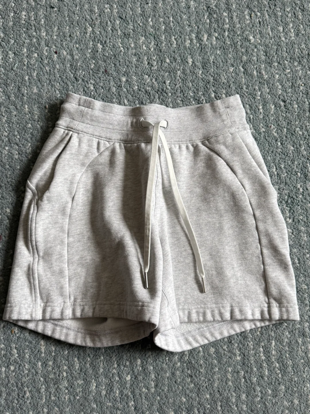 Lululemon Gray Sweat Shorts thumbnail