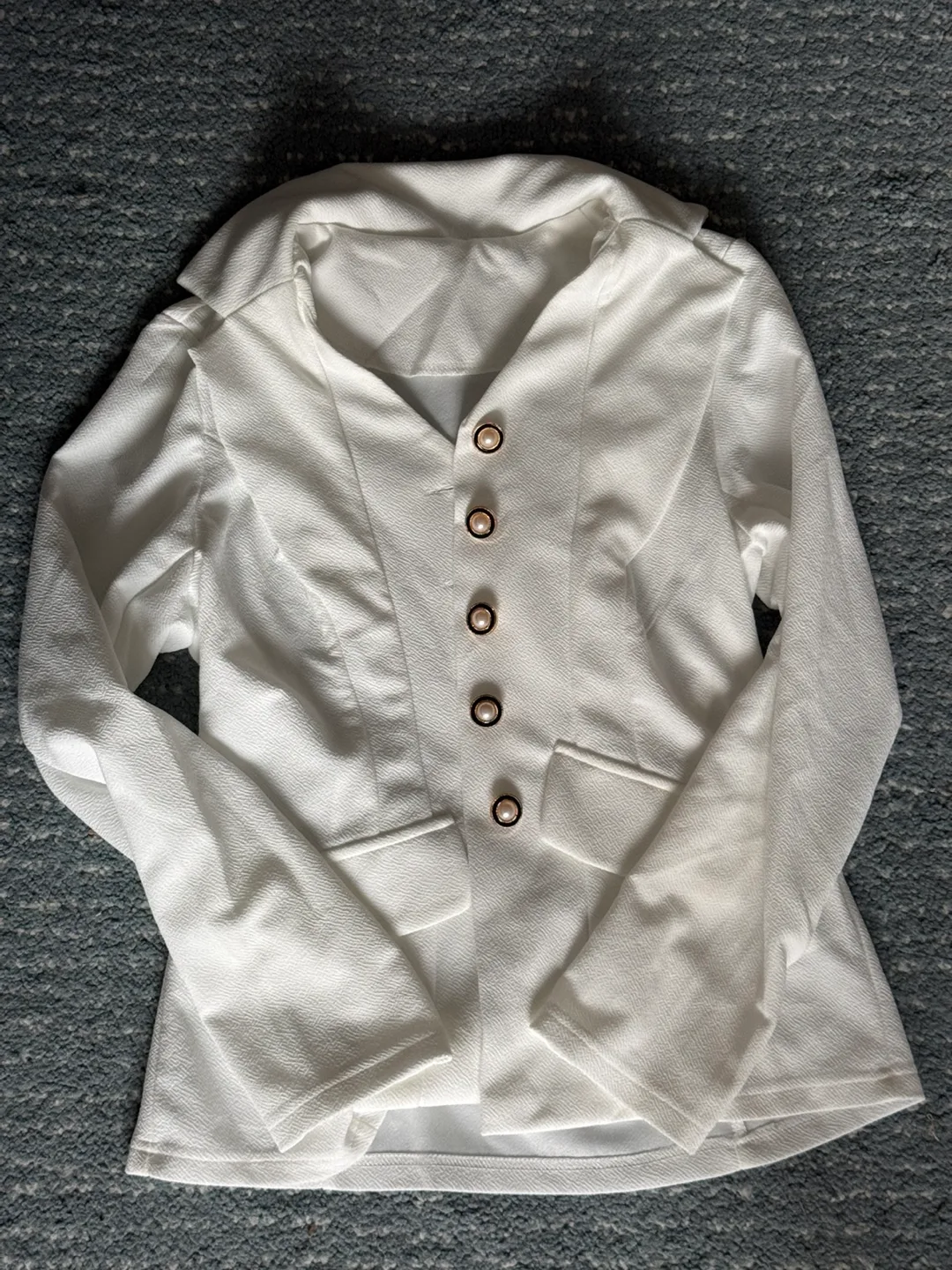 White Blazer and Pant Set thumbnail