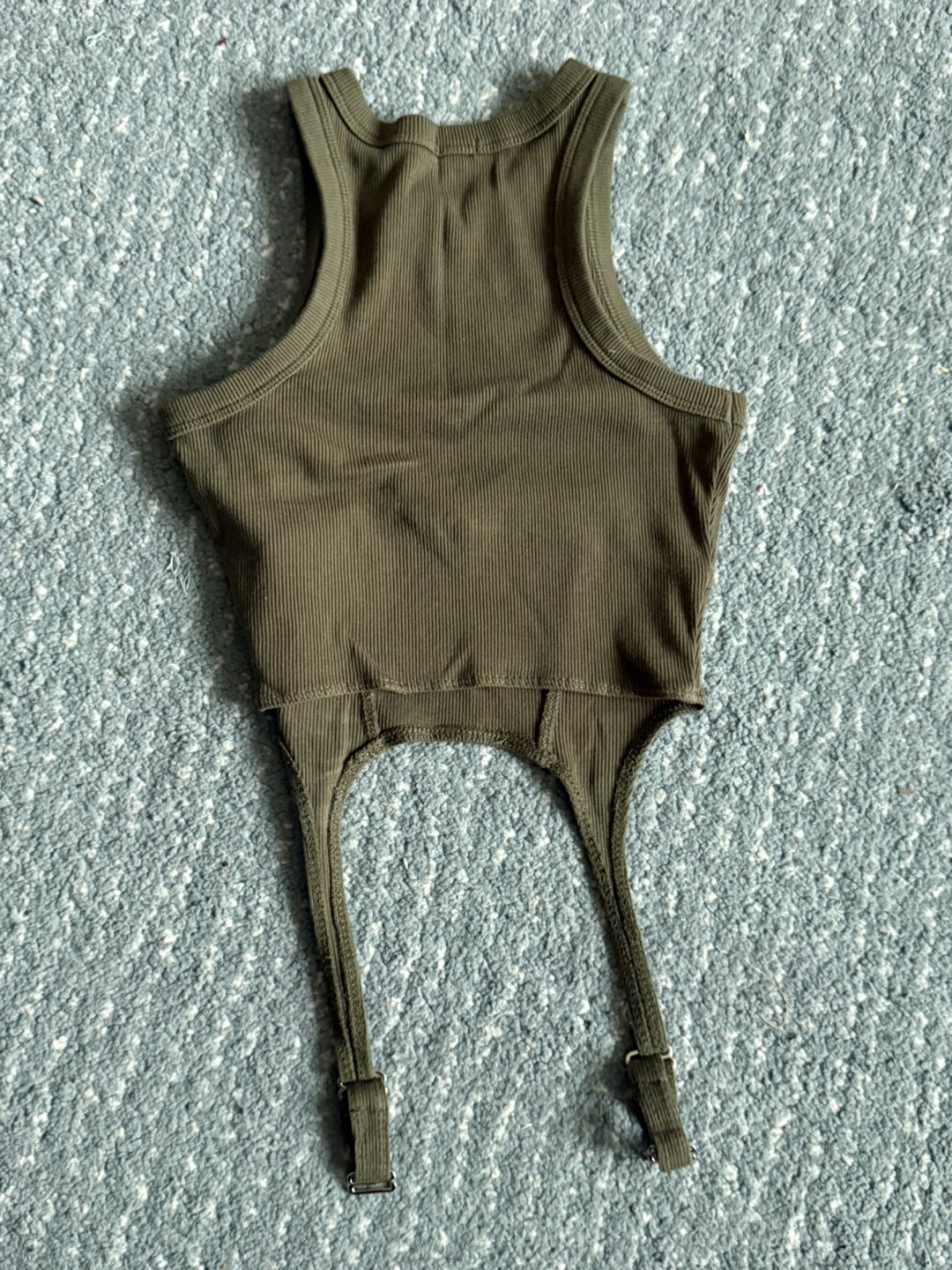 Garage Olive Green Tank Top - photo 2