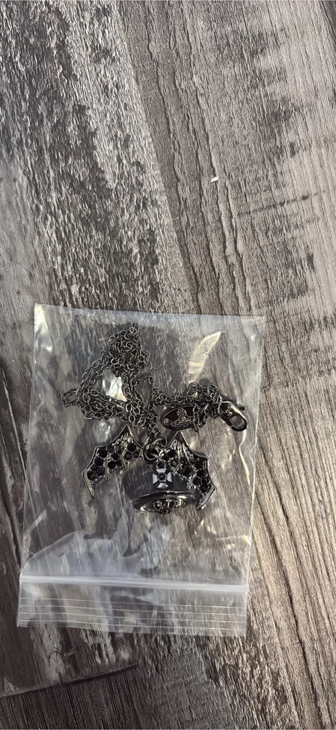 Vivienne Westwood Bat Necklace thumbnail