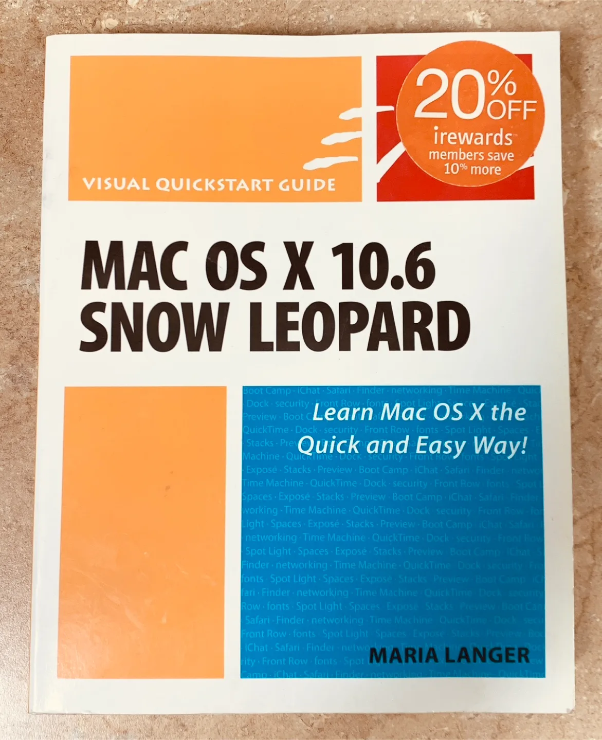 Mac OS X 10.6 Snow Leopard Visual Quickstart Guide thumbnail