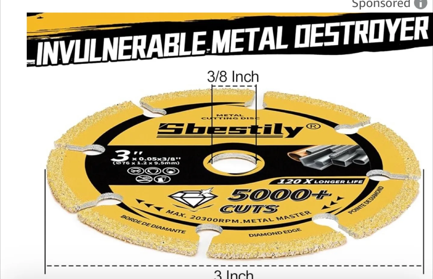 Metal Cutting Disc image indicator(3)