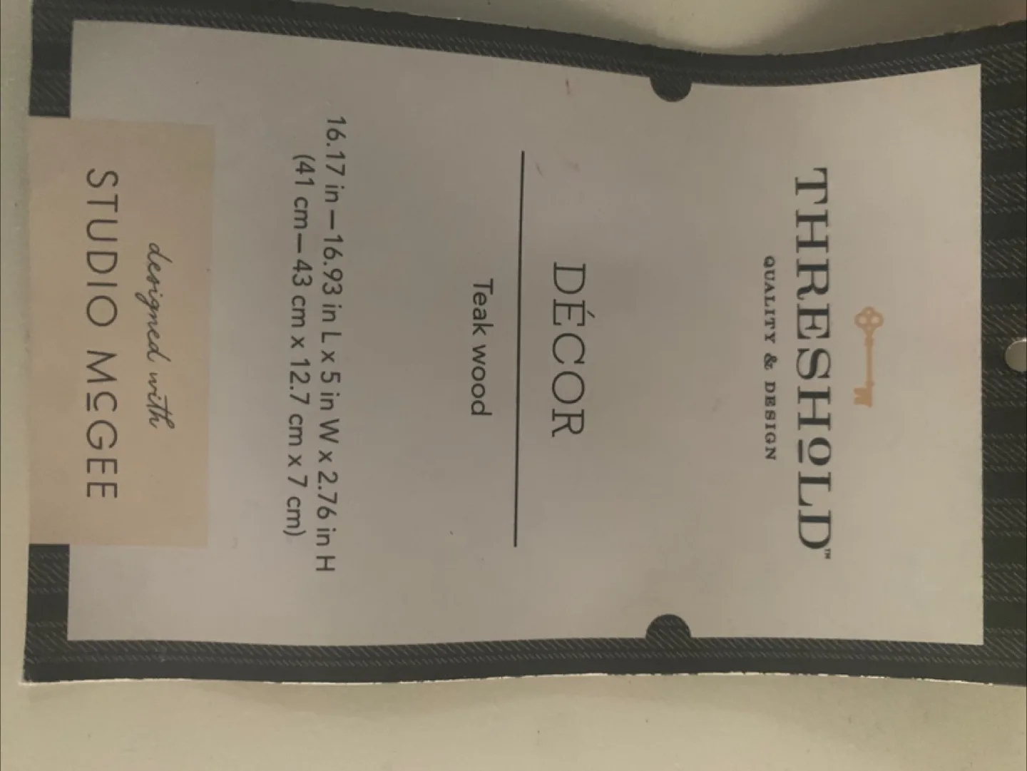 Threshold Décor Wooden Chain image indicator(2)