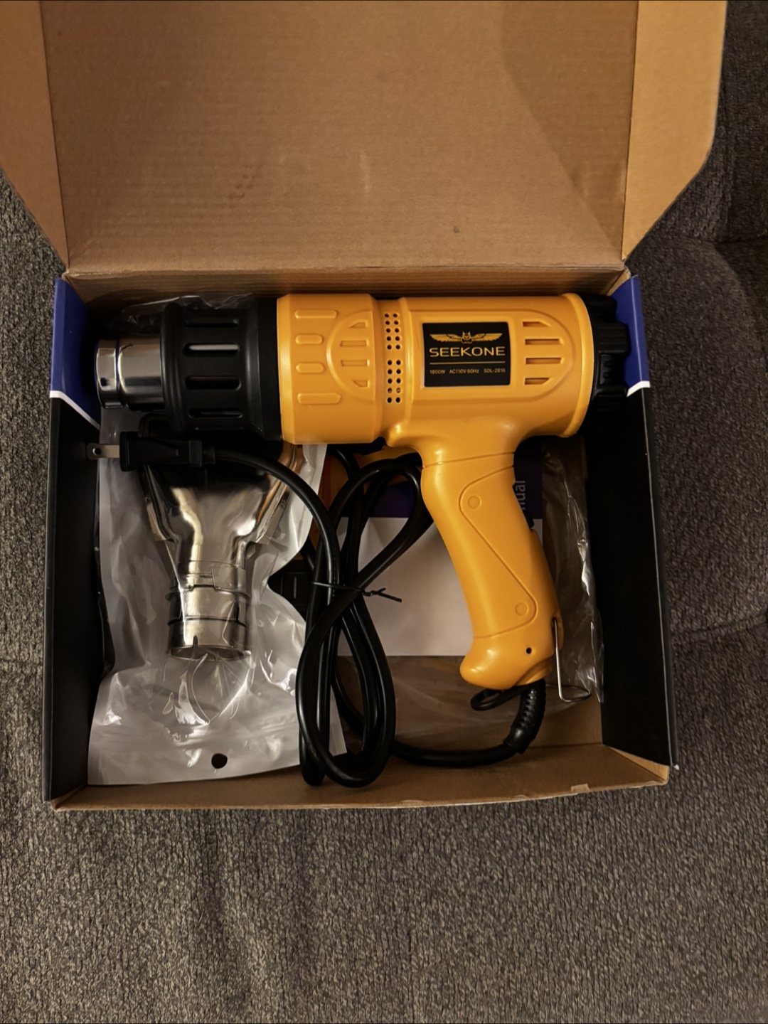 SEEKONE Heavy Duty Heat Gun - photo 2