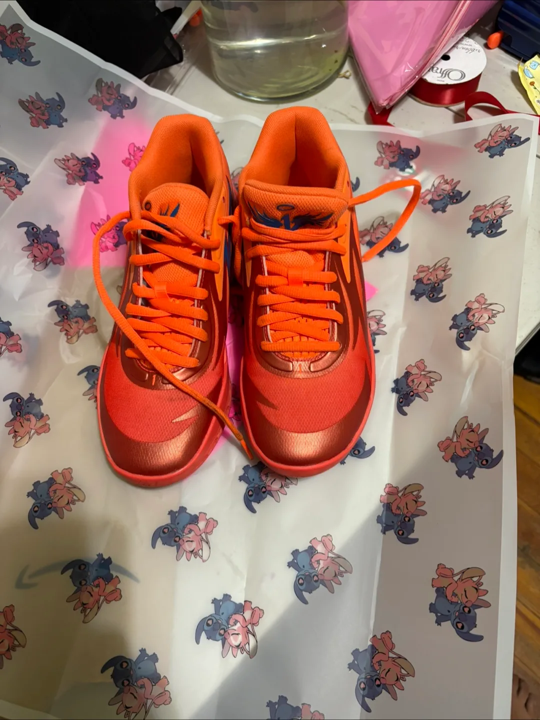 Orange Athletic Sneakers thumbnail